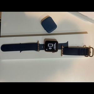 Series 3 Apple Watch GPS rose gold. 42 mm